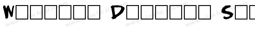 William Display Std字体转换